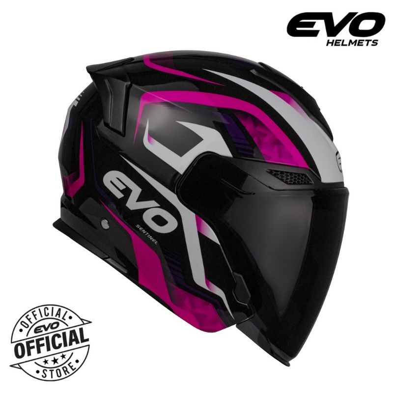 Evo helmet half store face