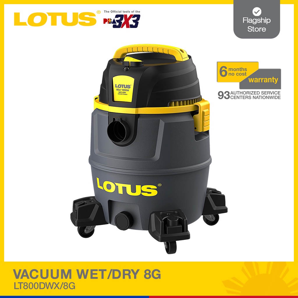 Lotus Vacuum Wet/Dry 8 Gallon LT800DWX/8G Vacuum Cleaners Industrial & Carwash Shopee
