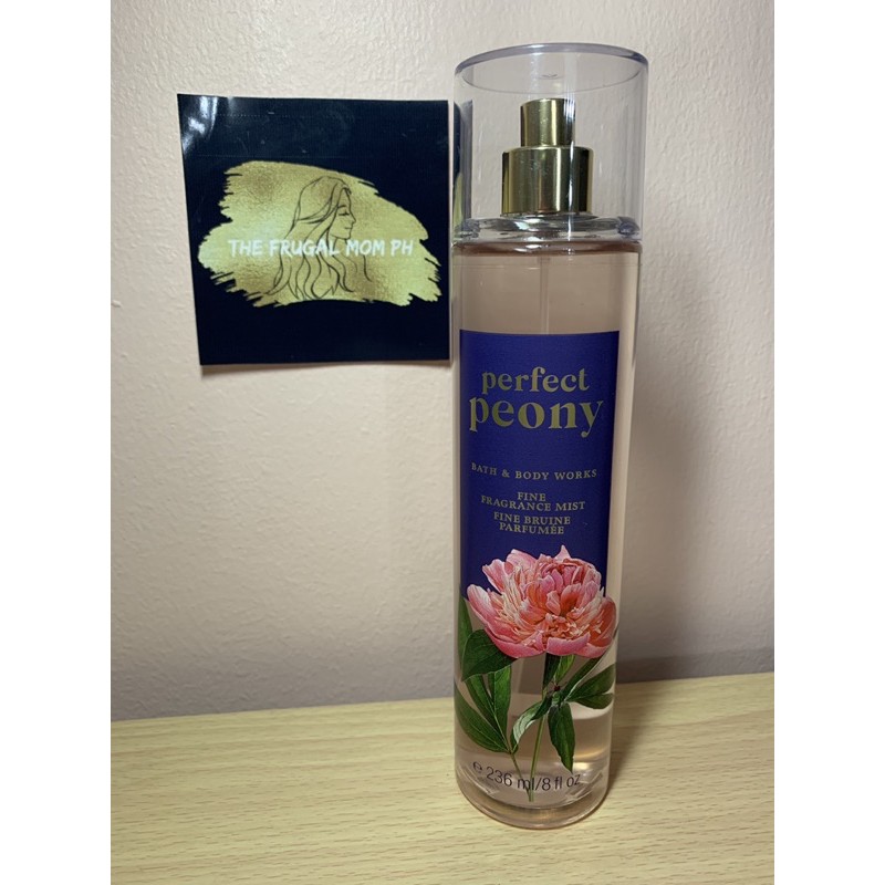 Bath and Body Works Perfect Peony Fine Fragrance Mist 236 ml Shopee