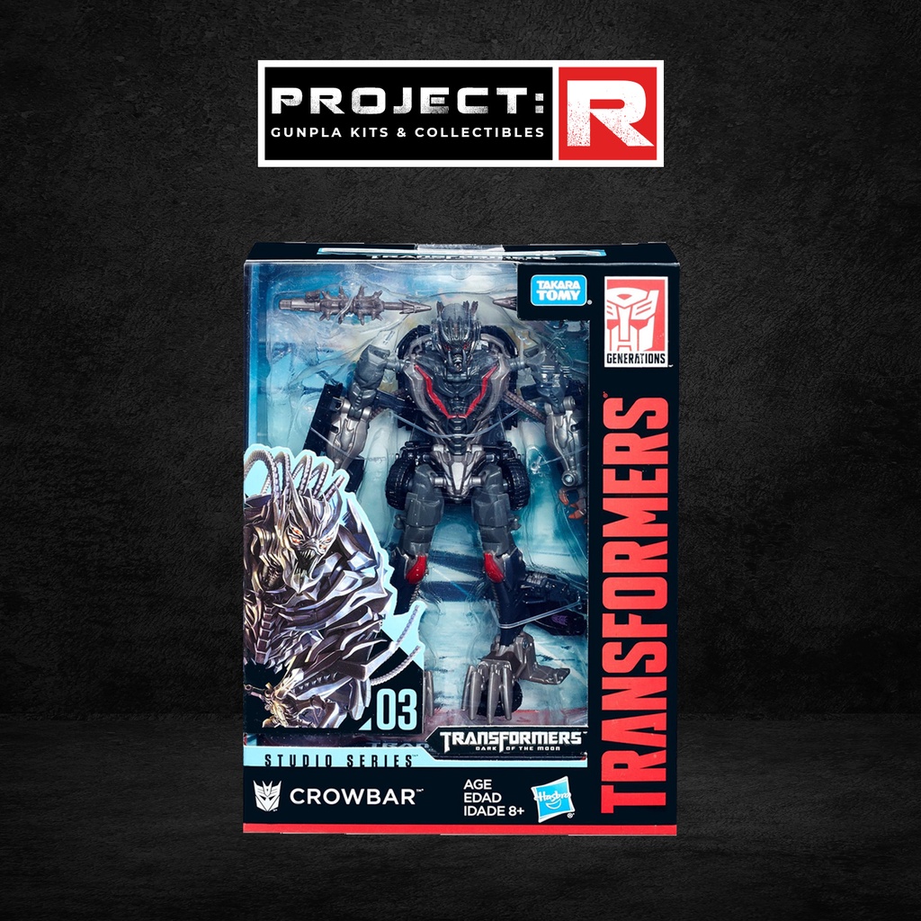 Transformers studio series 03 deluxe class on sale movie 3 crowbar