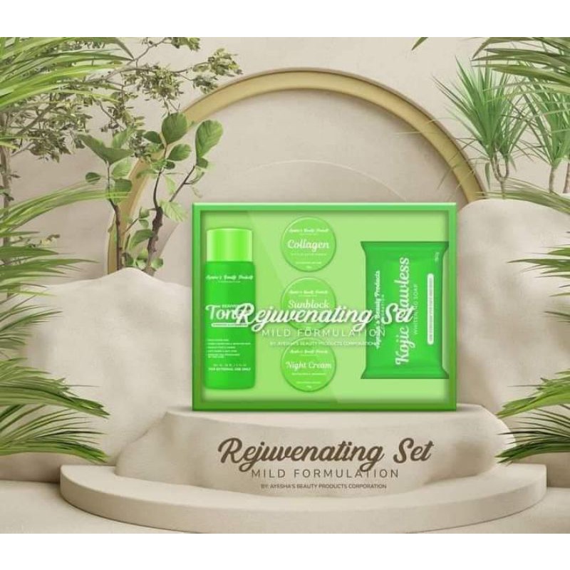 Ayesha Rejuvenating Set Milk Rejuva Green Red Shopee Philippines