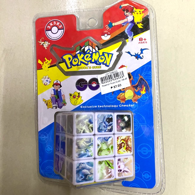 Pokemon Rubics Cube 8+ | Shopee Philippines