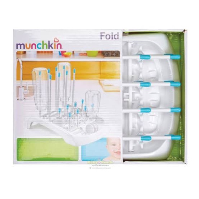 Munchkin Fold Bottle Drying Rack, Bottle Feeding