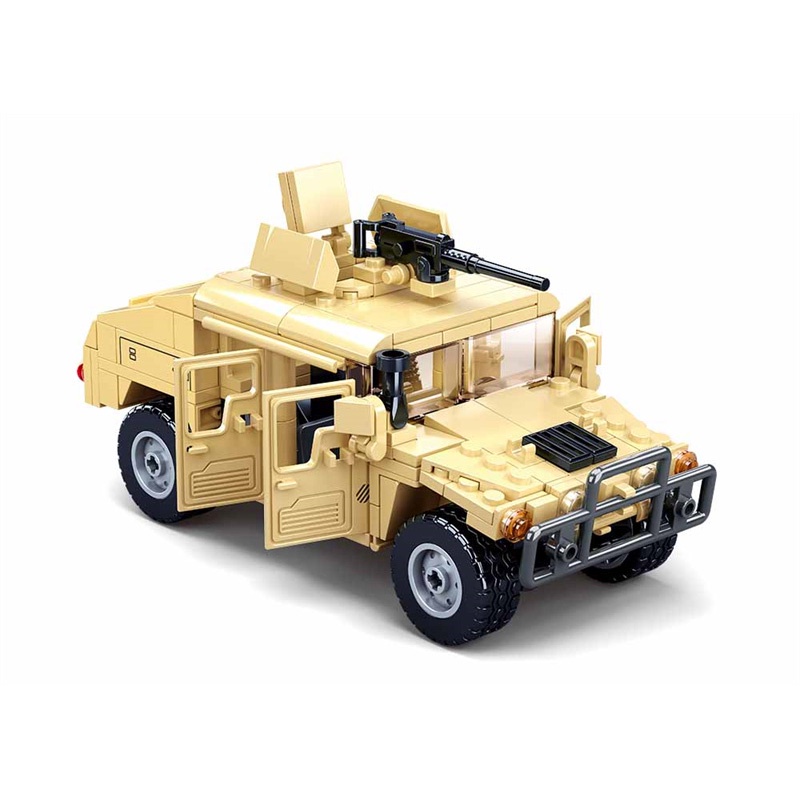 Sluban Building Block Toys Army Model Hummer H2 Military Series 265 Pcs ...
