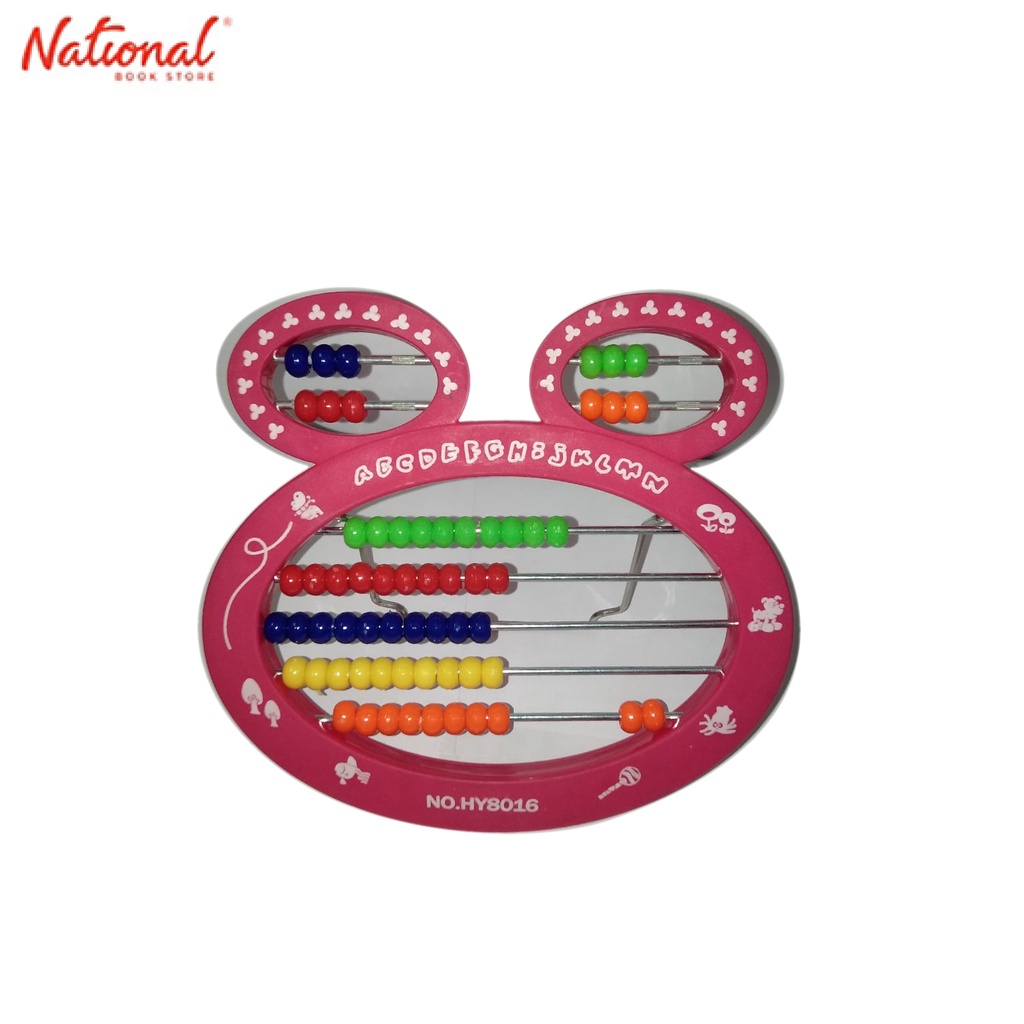 Educational Plastic Abacus 8016, Pink National Book Store Shopee Philippines