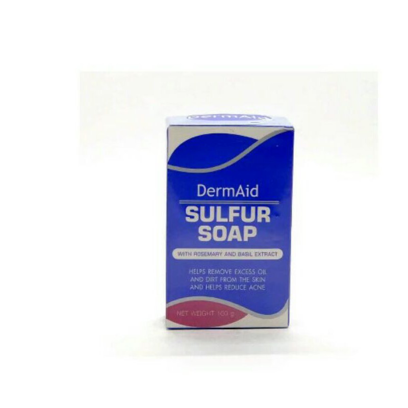 Dermaid Acne Sulfur Soap 100g Shopee Philippines