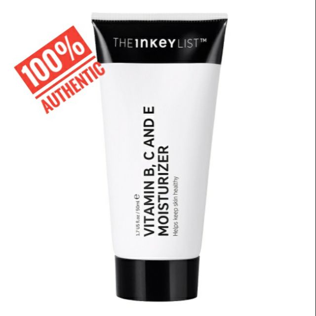 ¤The Inkey List VITAMIN B, C AND E MOISTURIZER (50ml) Shopee Philippines
