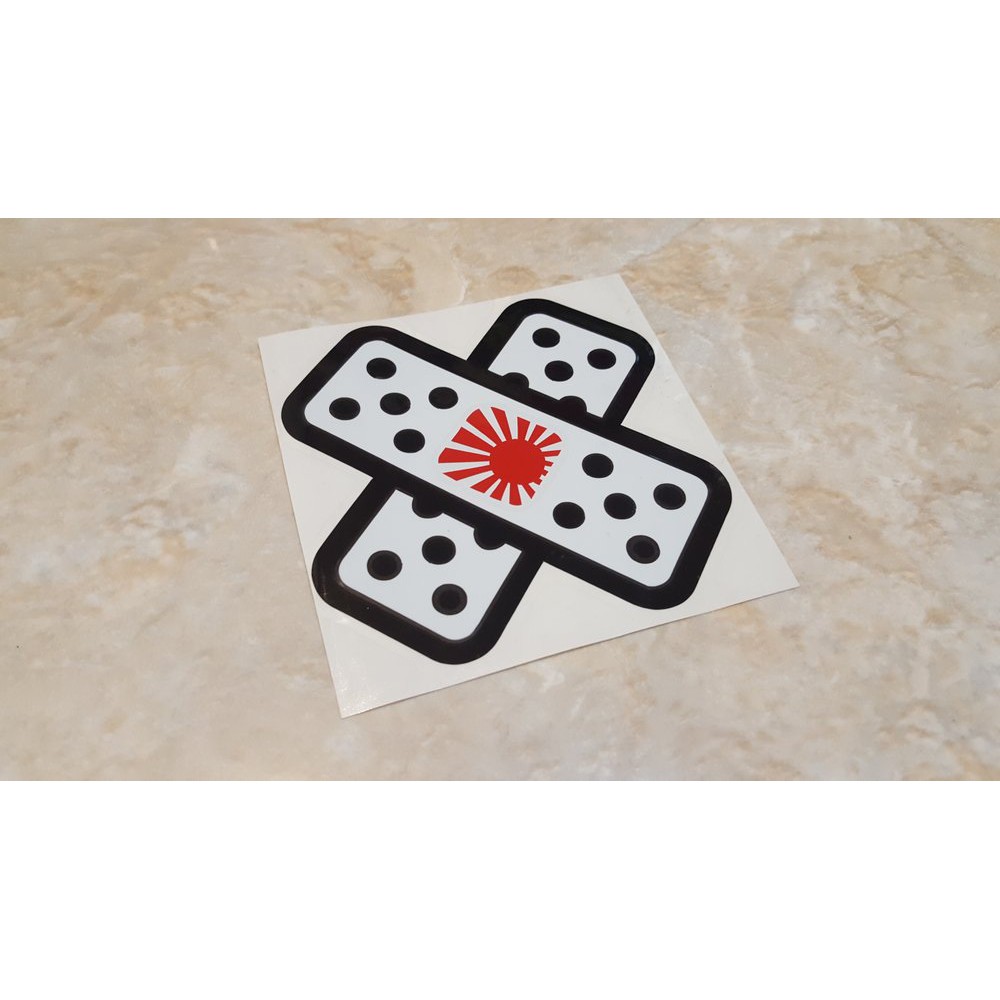 Jdm Band Aid Sticker (Plester Hansaplast) Shopee Philippines