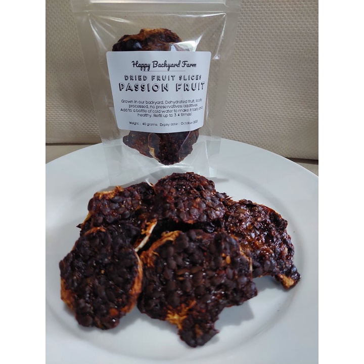 Dried Passion Fruit Dehydrated Passion Fruit Limited Edition Shopee