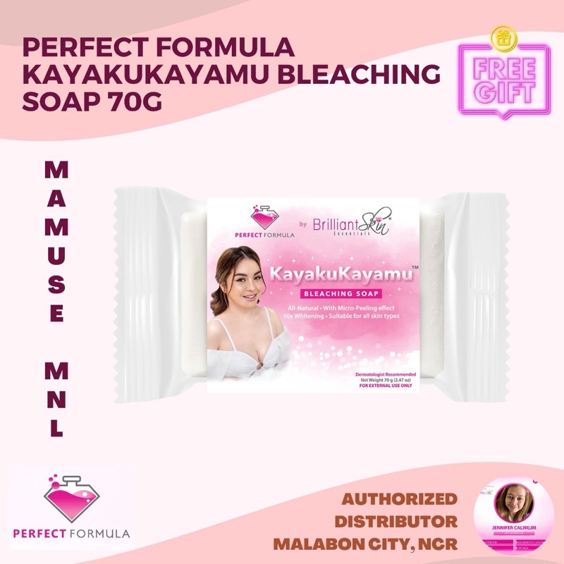 Perfect Formula Kayakukayamu Bleaching Soap 70g Per Piece Shopee Philippines 0368