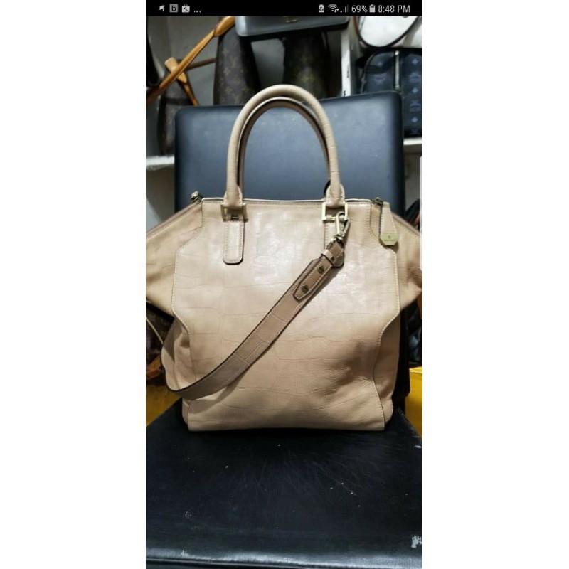 Bruno Magli Pre loved bag Shopee Philippines