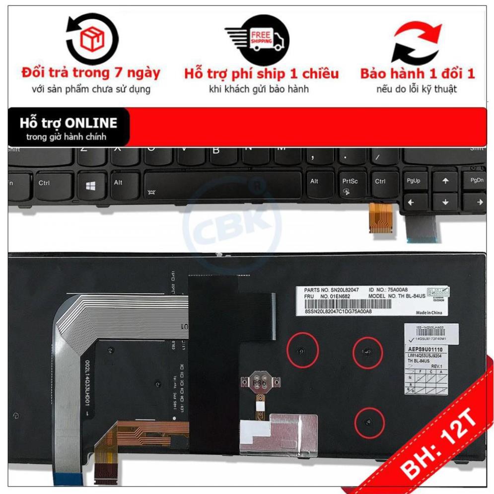 Bh12th] (KEYBOARD) LENOVO T460s LAPTOP KEYBOARD for ThinkPad T460p