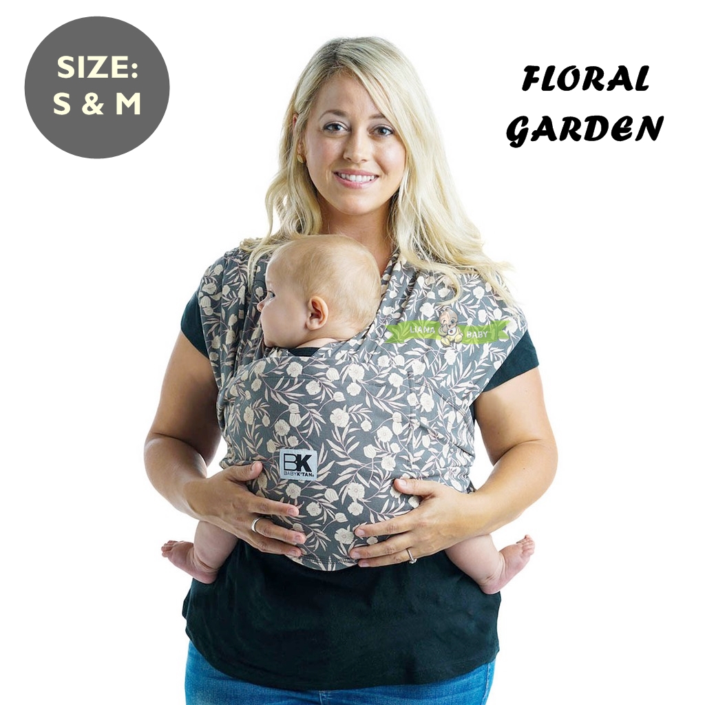 Floral baby sale wrap carrier