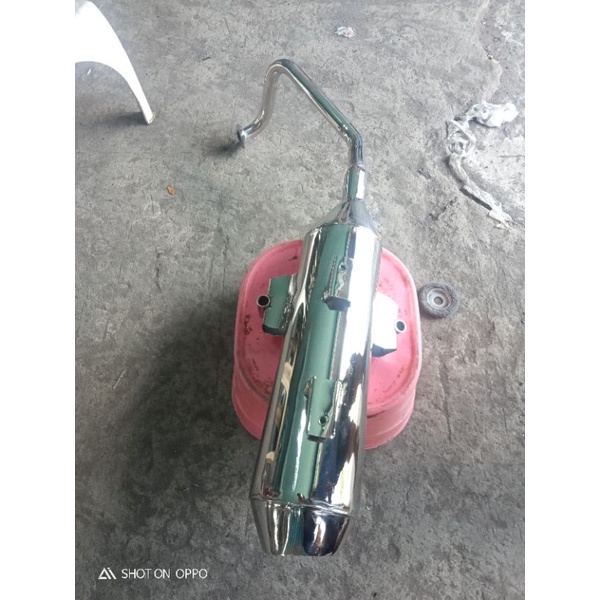 HondaClick125 chicken pipe Stainless plug&play | Shopee Philippines