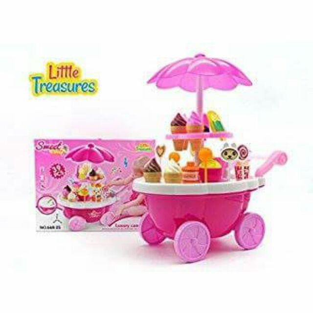 Ice Cream Cart Toy Food and Utensils Ice Cream Scoops, Shopee Philippines