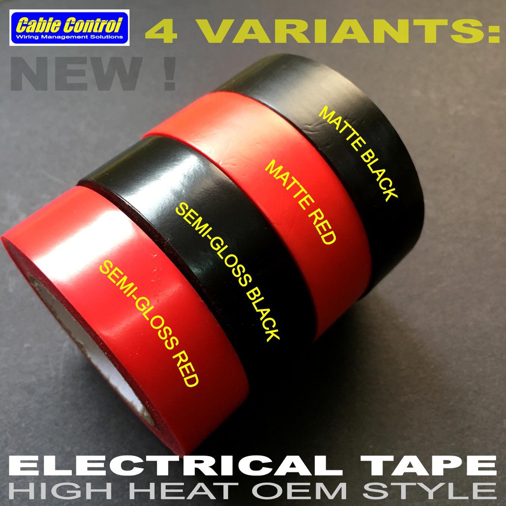 Cable CONTROL electric tape , JDM electric tape, high heat electrical