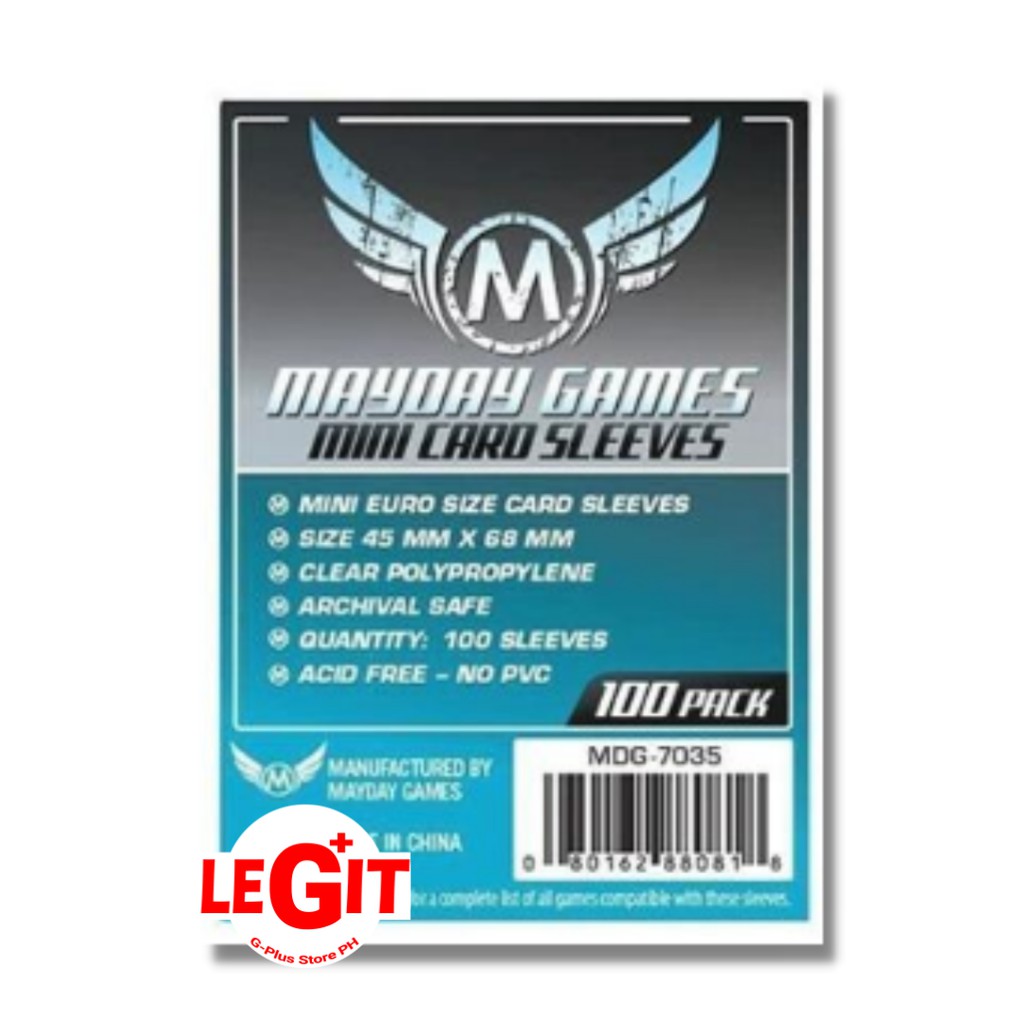 59x92 mm Mayday Standard European Card Sleeves Shopee Philippines