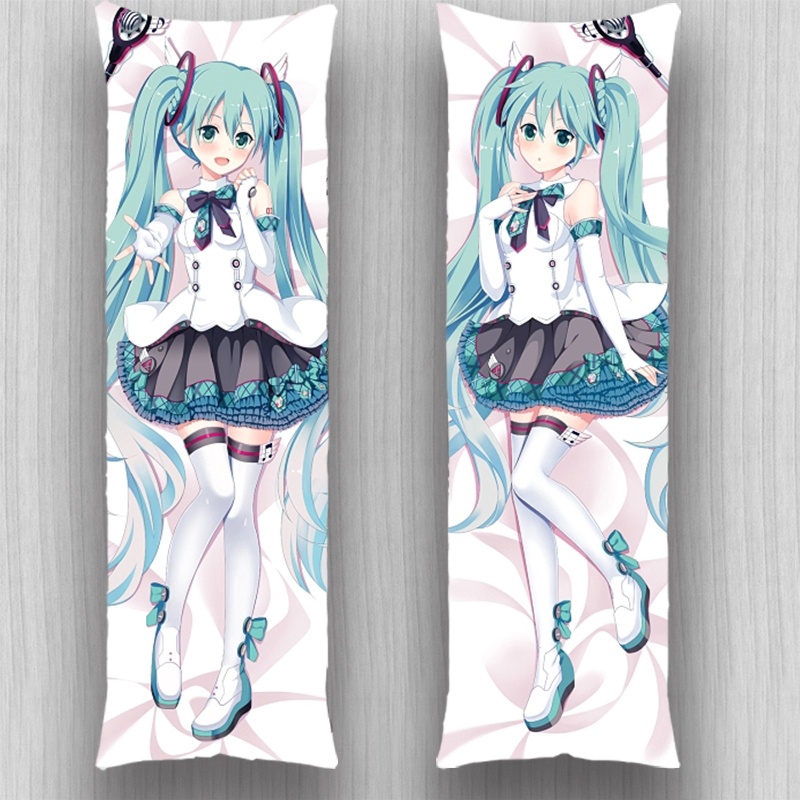 Anime Hatsune Miku Sexy Anime Girl Pillowcase Large Body Pillow Cover  150x50CM（20*59inches）