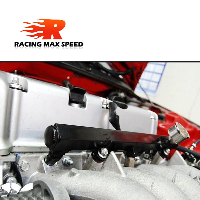 K SERIES BLACK FUEL RAIL SUIT FOR H0NDA K20 K24 RSX CIV1C SI INTEGRA