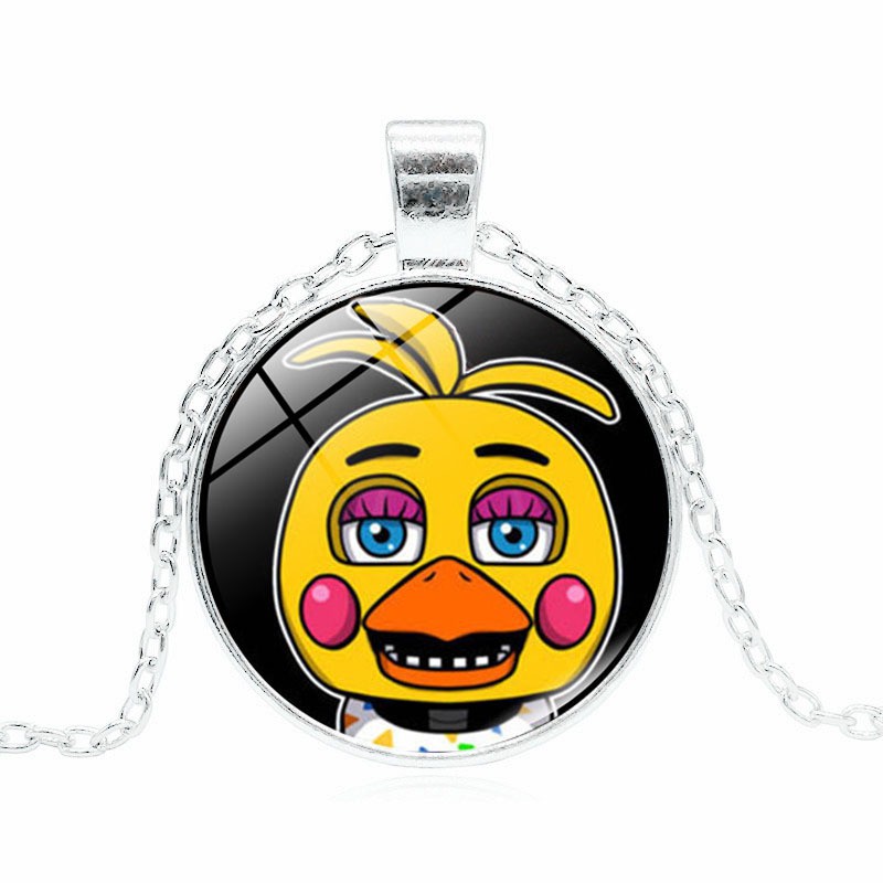 Anime Five Nights At Freddy Keychains Alloy Freddy Fazbear Bear Foxy ...
