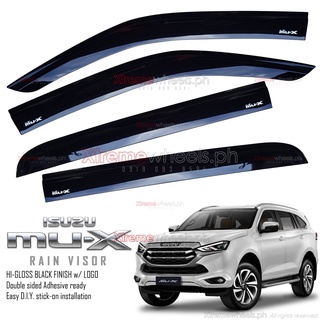 Isuzu Mux 2022 to 2024 Thick Slim Thailand Made Black Window / Door ...