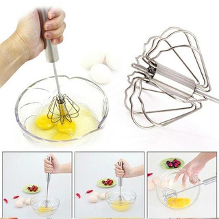 1Pc Random Color Silicone Egg Whisk, Cream Whisk, Stirring Baking Tools,  Egg Stick Manual Mixer, With Wooden Non-Slip Handle, Non-Slip, Easy To  Clean, Manual Whisk, Egg Beater For Kitchen, Suitable For Cream
