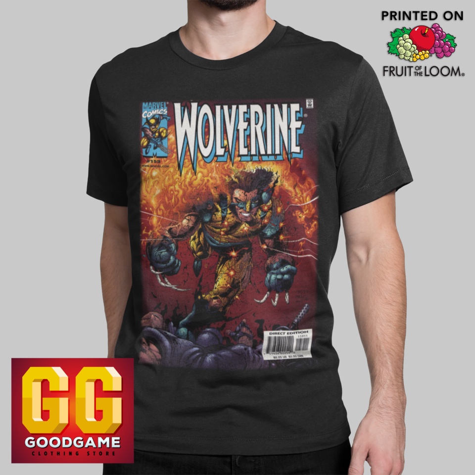 Wolverine Comic Book Cover T Shirt Tee | Shopee Philippines