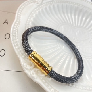 LV Faux leather Magnetic bracelet