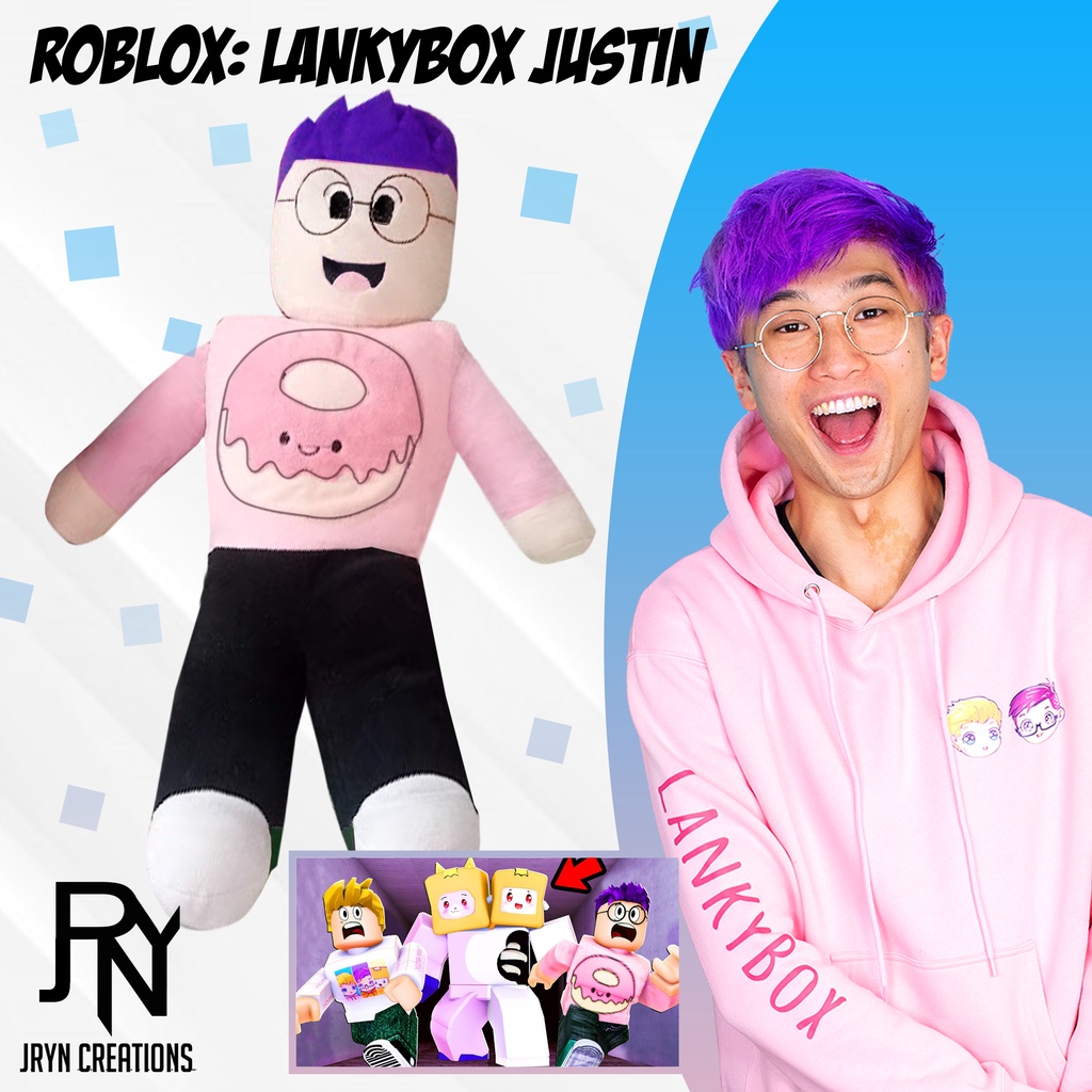 Roblox: Lankybox Justin and Adam Skin : Stuffed toy Plushie | Shopee ...