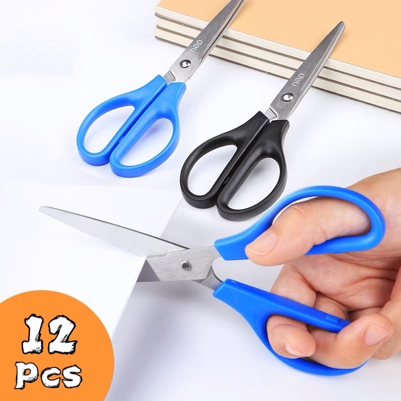 125 scissors for kid gunting (12pcs)school supplies | Shopee Philippines