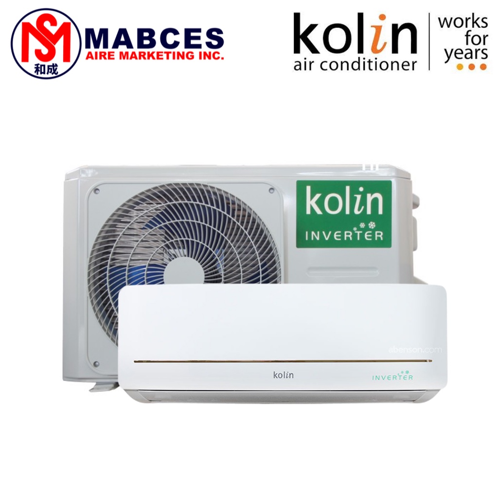 Kolin 2.5HP Split Type Inverter Plus Ionizer Aircon KSMIW256H1M