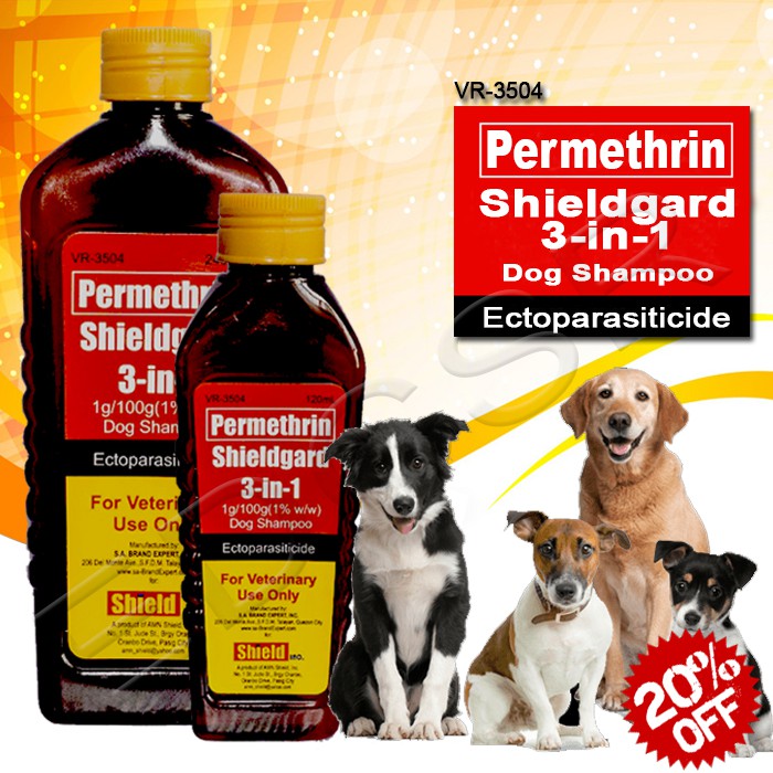 Permethrin in outlet dog shampoo