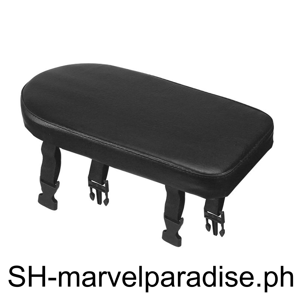 [Mapde] Bicycle Back Seat Cushion Leather Saddle EBike Padded Mat Road