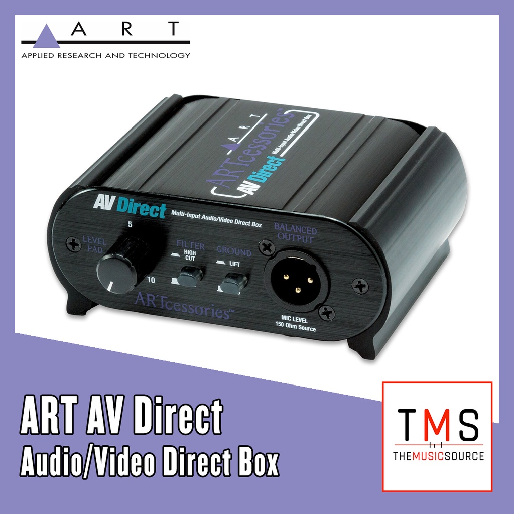 ART PRO AUDIO AV Direct Audio/Video Direct Box Shopee Philippines