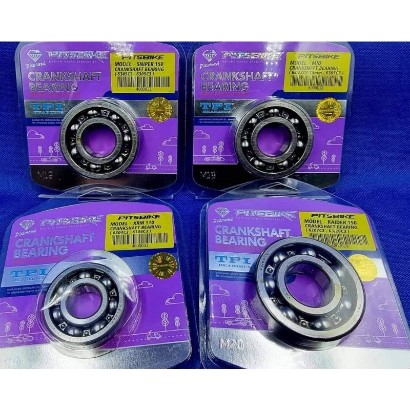 PITSBIKE XRM WAVE RS 125 Diamond Crankshaft Bearing High RPM Wave125