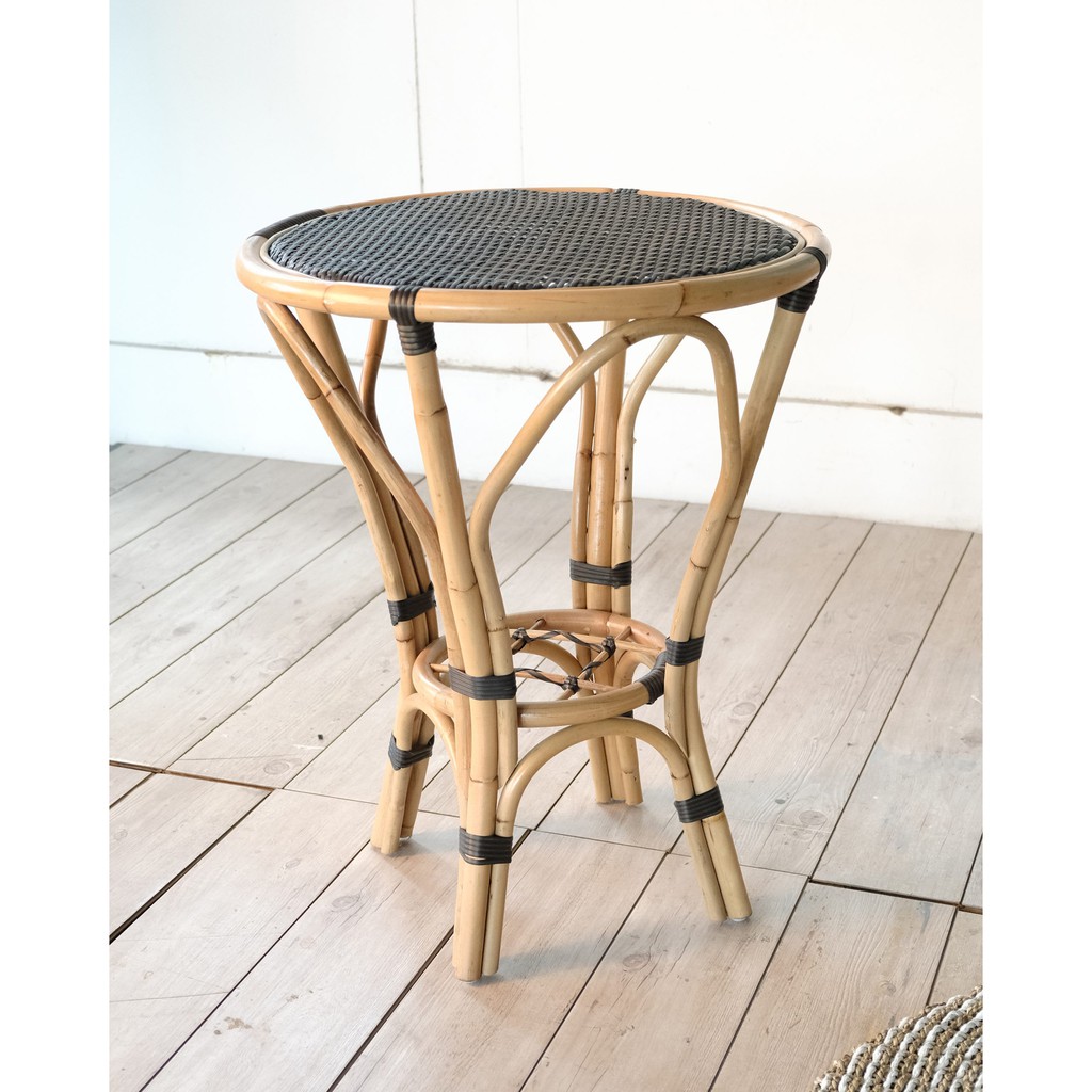 60cm RATTAN Patio TABLE / AESTHETIC RATTAN TABLE Round TABLE | Shopee ...