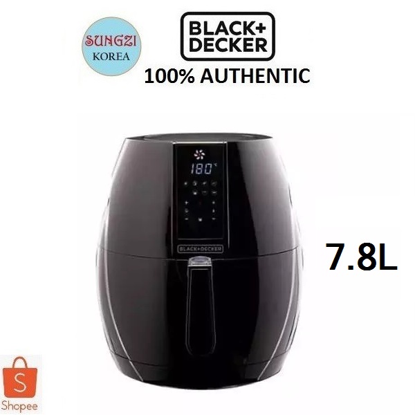 BLACK + DECKER Digital Oil Free Korean Air Fryer BXEO1902-A 7.8L (BLACK)