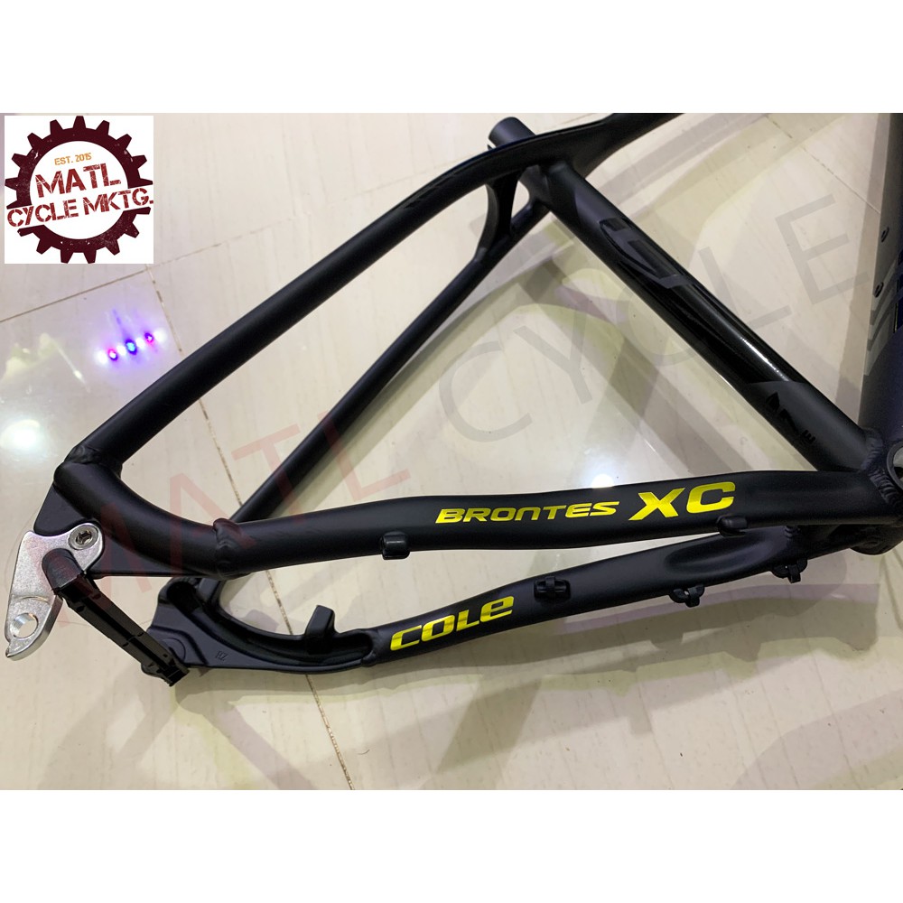 cole brontes xc 27.5 frame