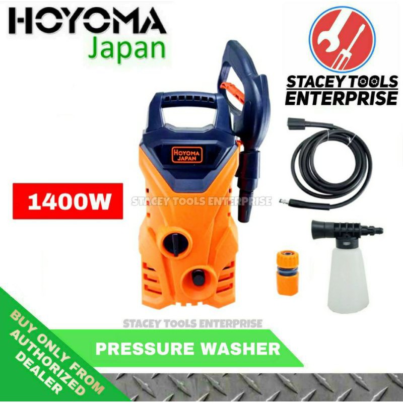 Hoyoma Japan PRESSURE WASHER Power Sprayer 1400w Shopee Philippines
