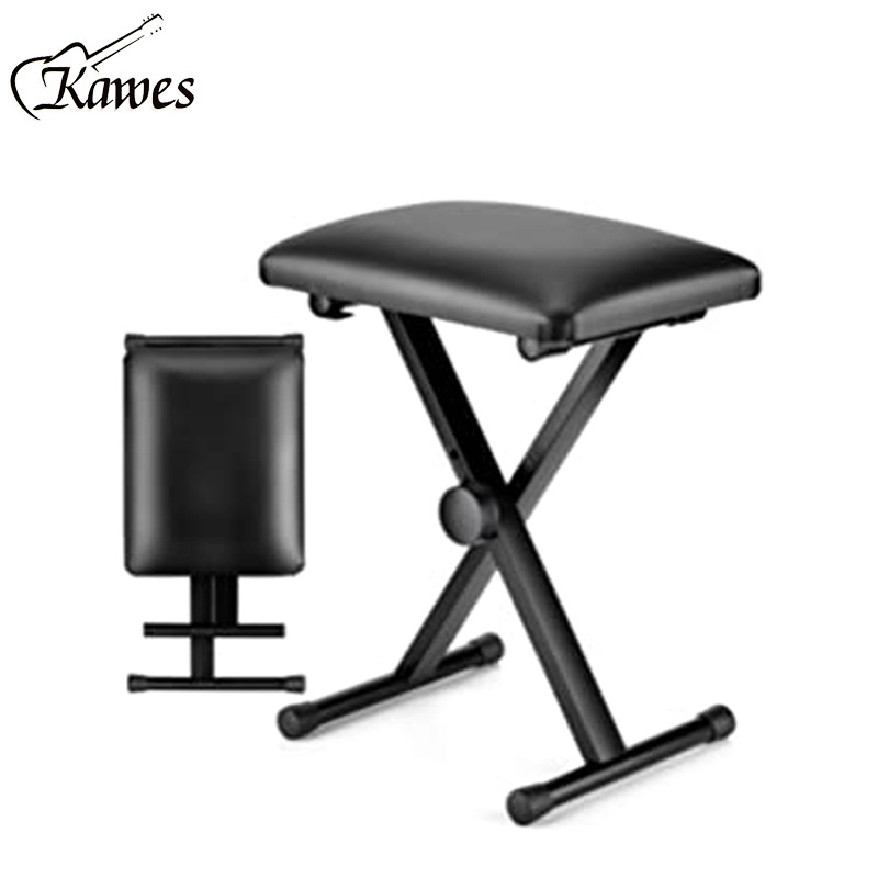 Keyboard Bench XStyle Height Adjustable 16.319.6in Padded Cushion