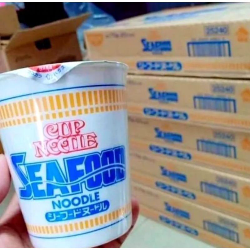 Nissin seafood cup noodles authentic from Japan, Expiration dateJuly 6