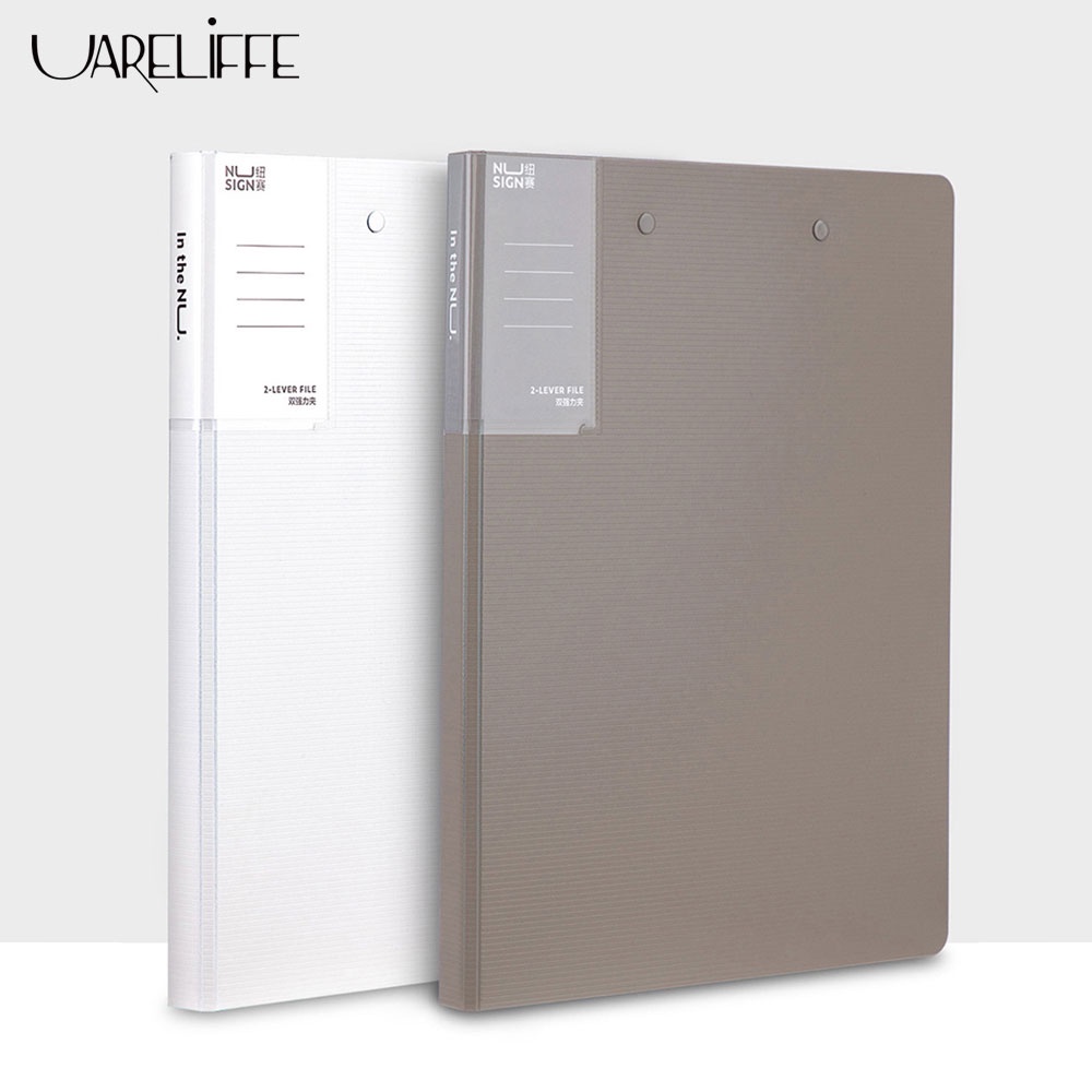 Uareliffe Nusign A4 Files Holder Plastic Cover Business File Organizer ...