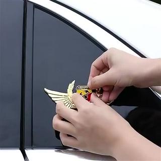 3d Car Logo Metal Angel Wing Design Sticker Decoration Decals Emblem