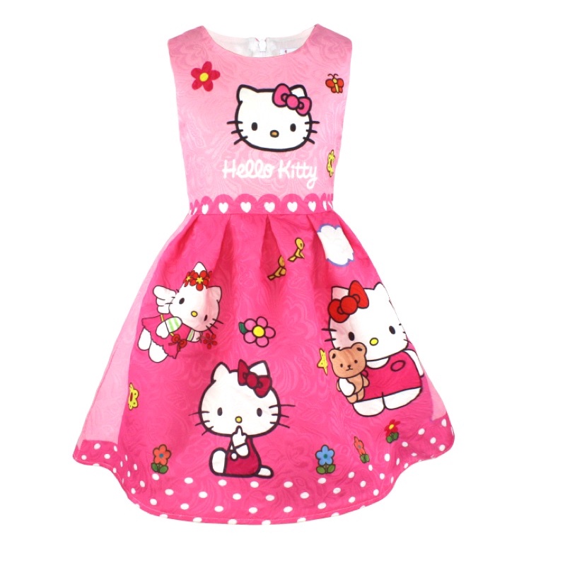 hello Kitty dress 2 yrs to 8 yrs old