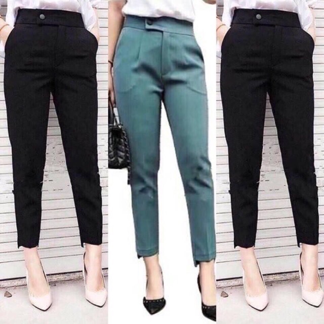 Loose Fitting Baggy Pants with Ties main image 1