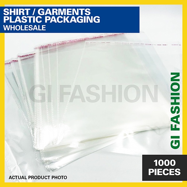 Plastic packing bags discount for clothes wholesale