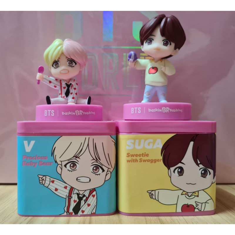 BTS BASKIN ROBBINS x TINY TAN BLOCK SET FIGURE Shopee Philippines