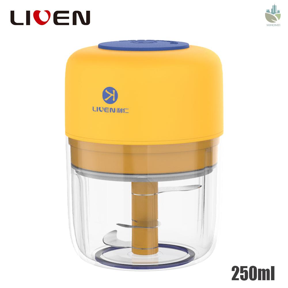 M LIVEN Electric Food Mixer 100/250mL Multifunctional Wireless Mixer