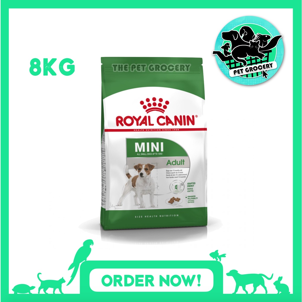 ROYAL CANIN MINI ADULT 8kg | Shopee Philippines