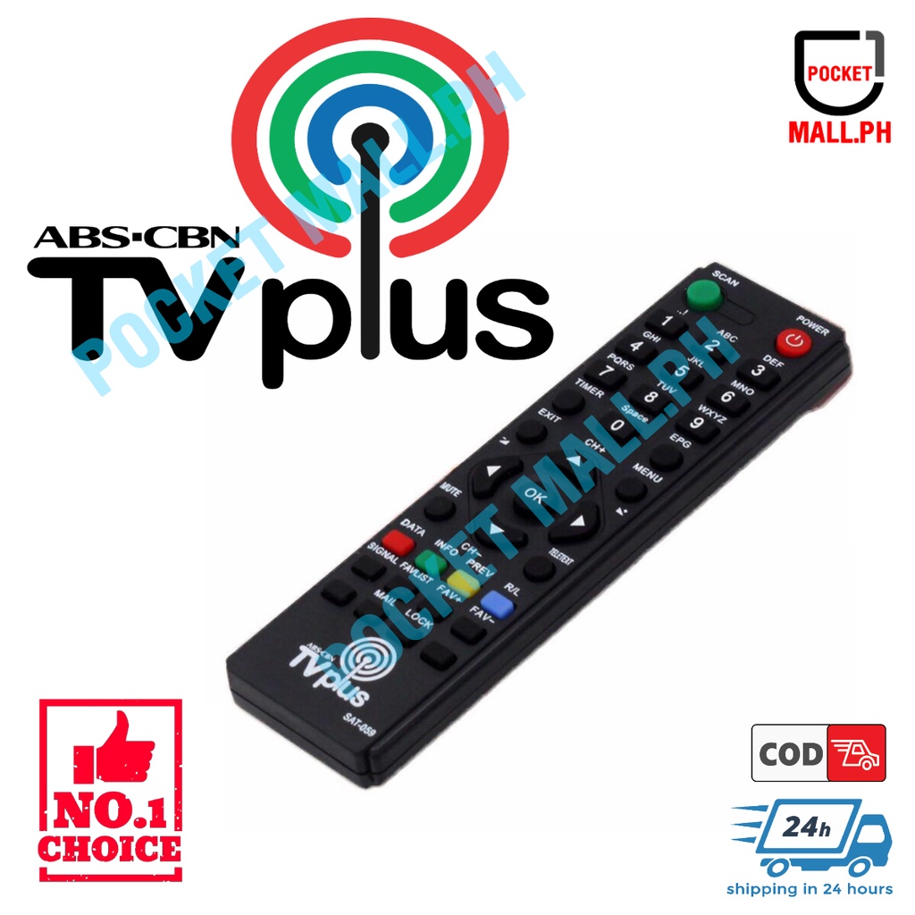 ABS-CBN TV Plus Remote Control SAT-059 COD | Shopee Philippines